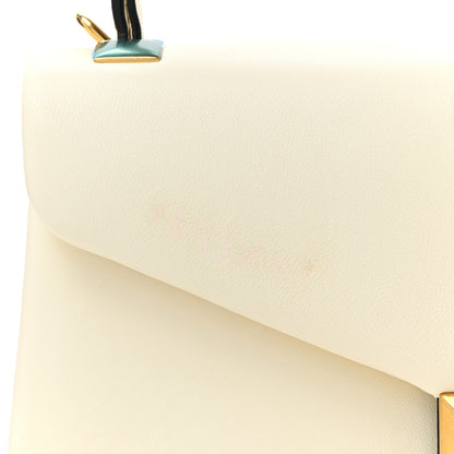 Valentino Garavani Nappa Small One Stud Top Handle Bag Ivory 12 of 16