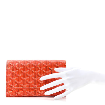 Goyard Goyardine Rivoli Wallet Orange 2 of 7