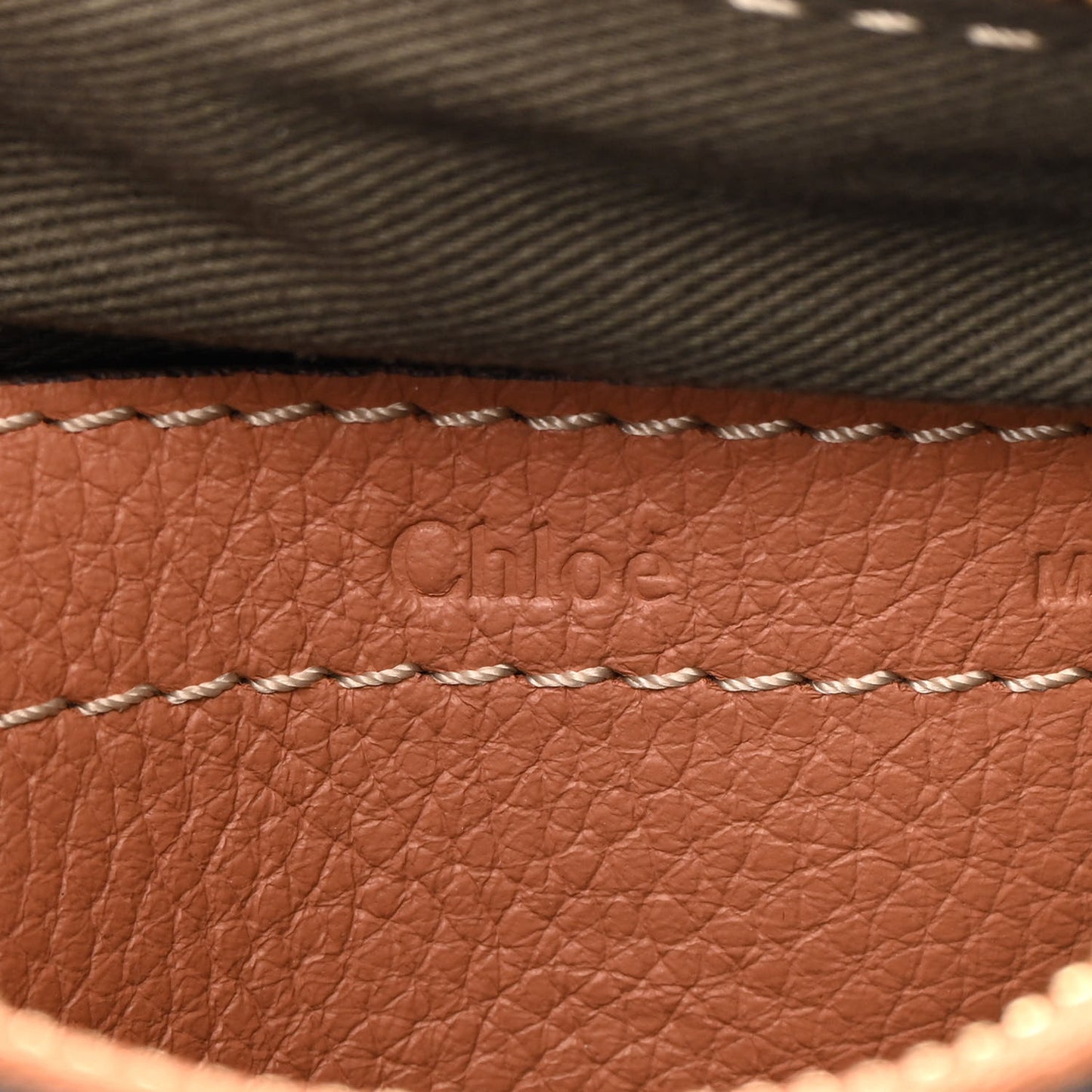 Calfskin Mini Marcie Satchel Muted Brown