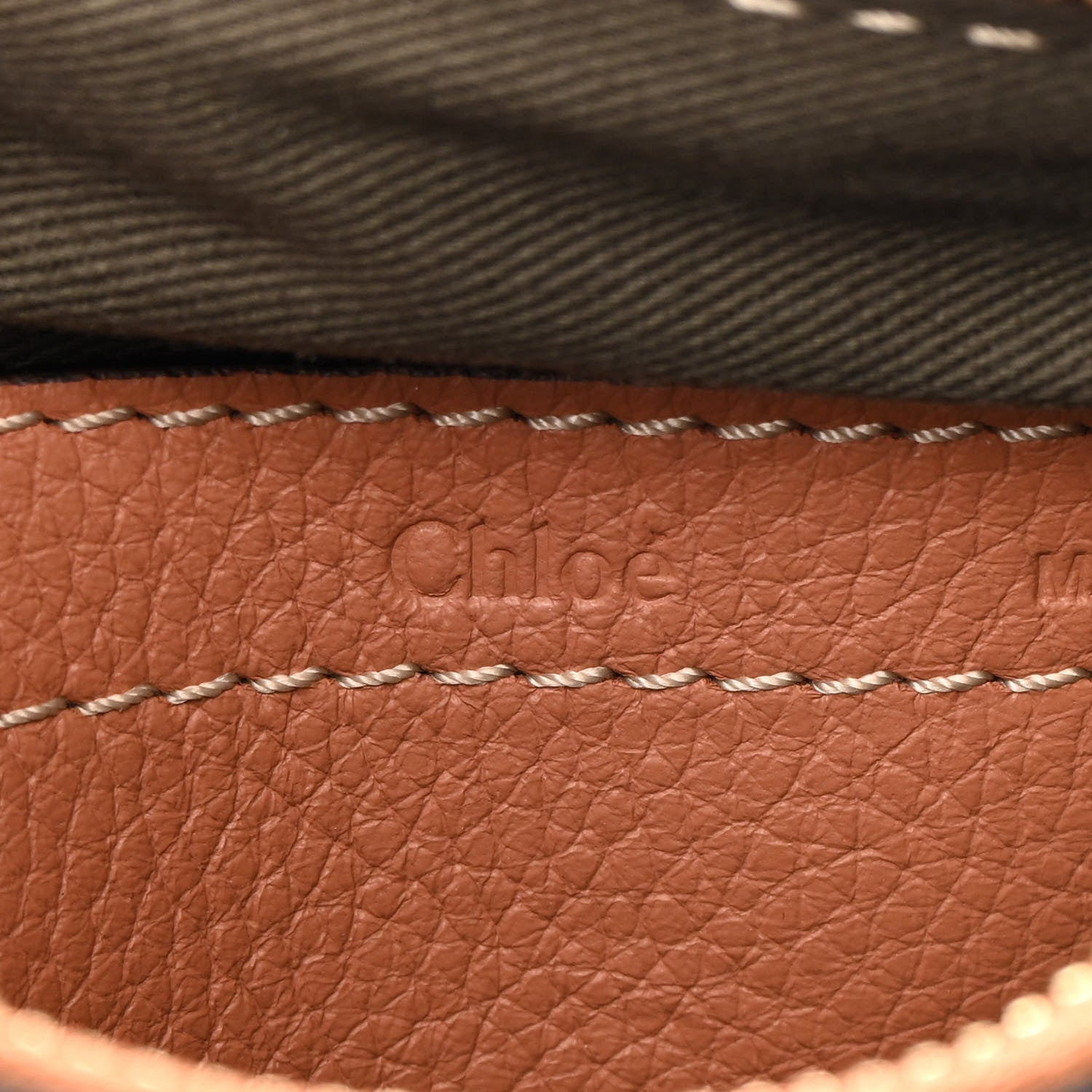 Chloe Calfskin Mini Marcie Satchel Muted Brown 6 of 12