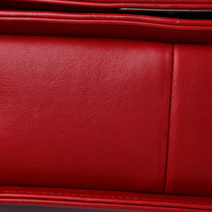 Chanel Calfskin Quilted Medium Boy Flap Red 13 of 13