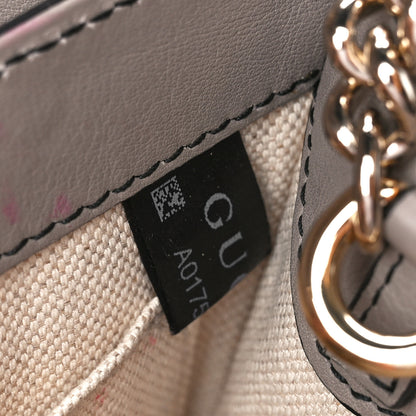 Gucci Guccissima Mini Emily Chain Shoulder Bag Storm Grey 8 of 12