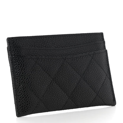 Chanel Caviar Quilted Card Holder Black 3 of 8