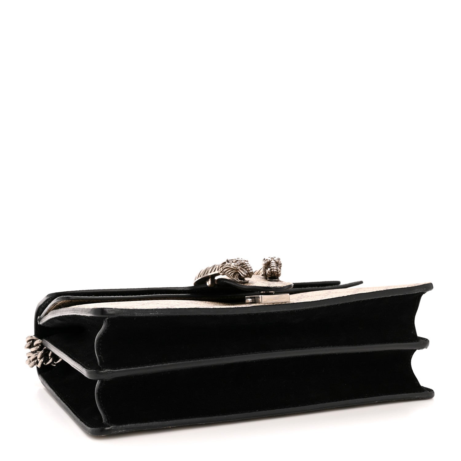 Gucci GG Supreme Monogram Small Dionysus Shoulder Bag Black 4 of 12