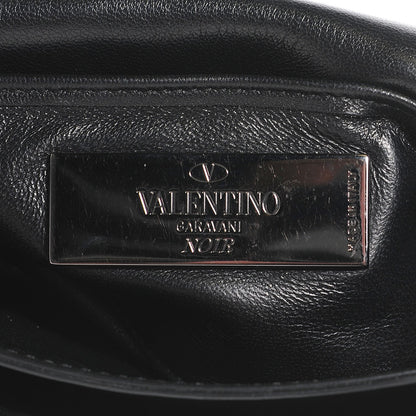 Valentino Garavani Nappa Crystal Encrusted Studs Va Va Voom Shoulder Bag Black 6 of 8
