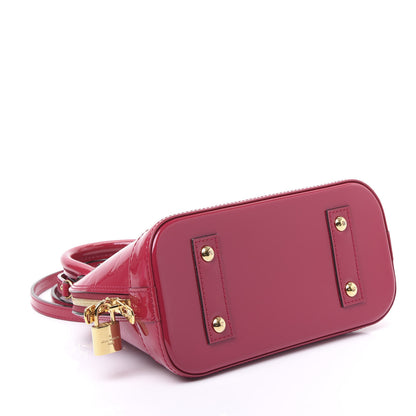Louis Vuitton Vernis Alma BB Rose Indien 3 of 8