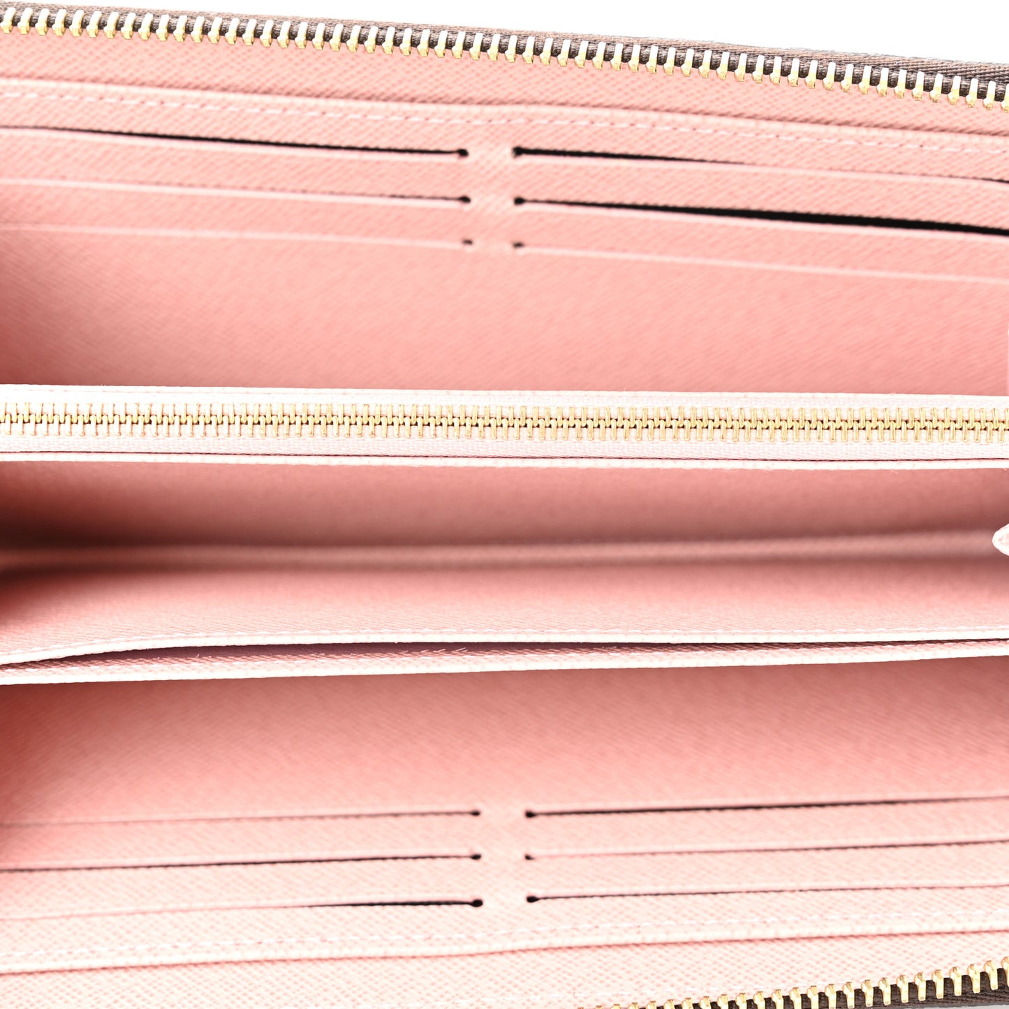 Monogram Zippy Wallet Rose Ballerine