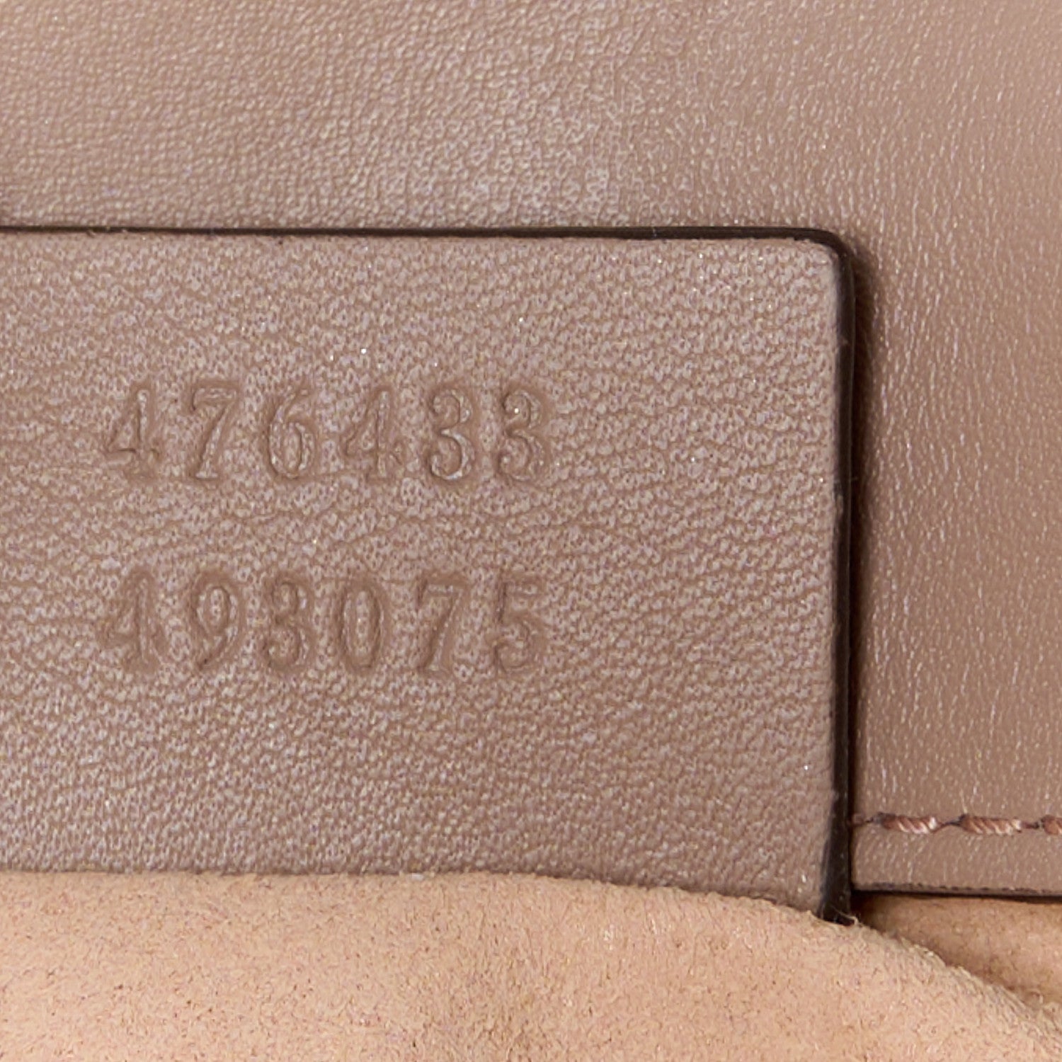 Gucci Calfskin Matelasse Super Mini GG Marmont Shoulder Bag Porcelain Rose 8 of 11