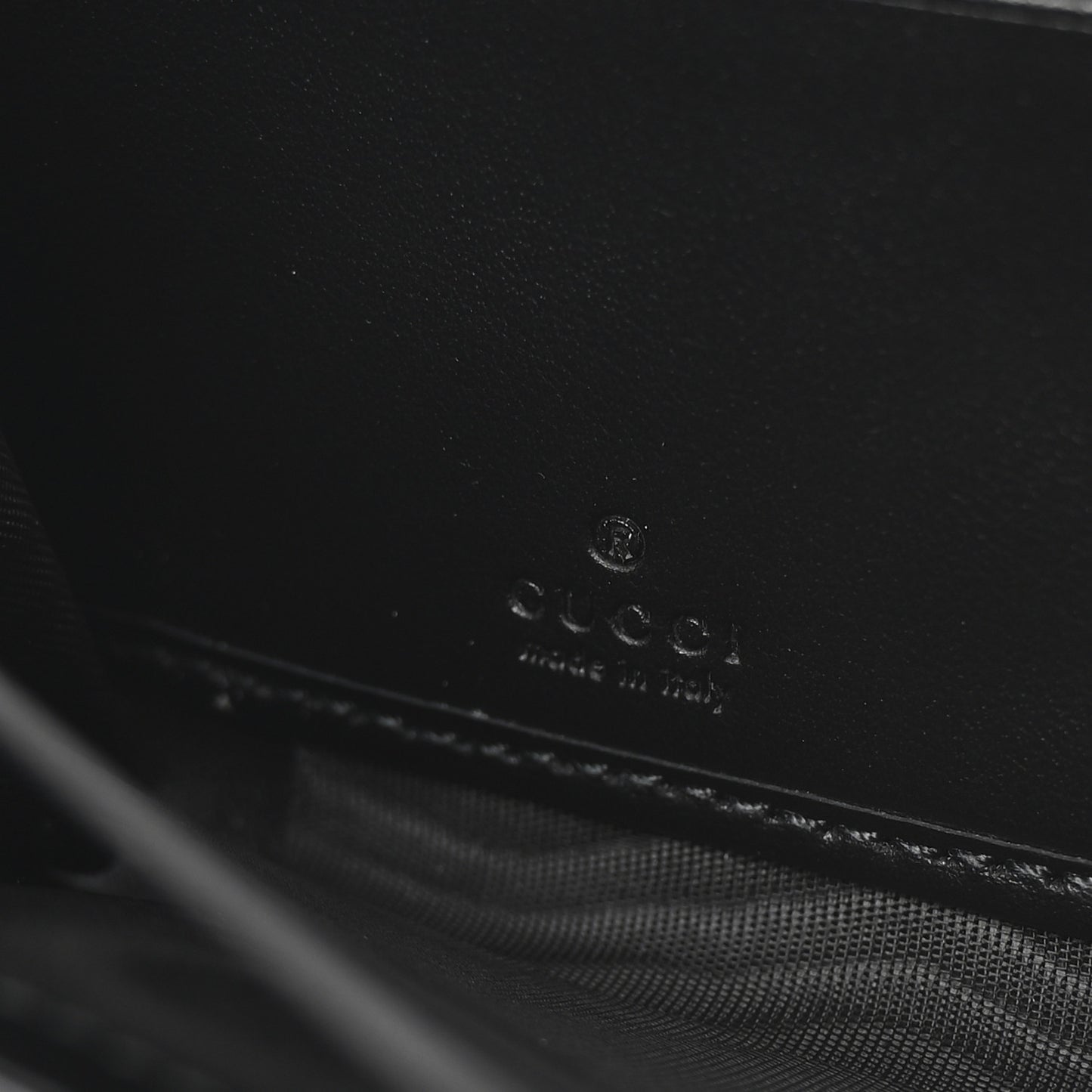 Calfskin GG Matelasse GG Marmont Zip Around Wallet Black