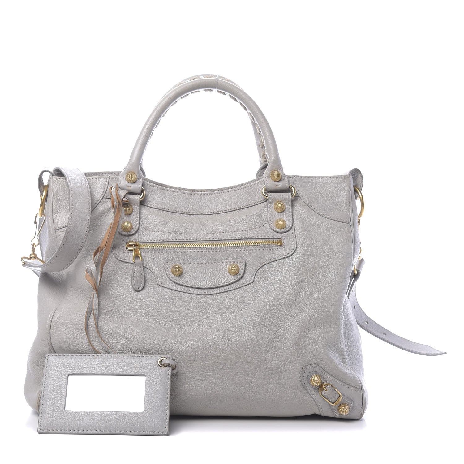 Balenciaga Chevre Giant 12 Gold Hardware Hamilton Velo Gris Ciment 1 of 33