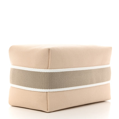 Hermes Canvas Small Bride-A-Brac Pouch Natural 4 of 7