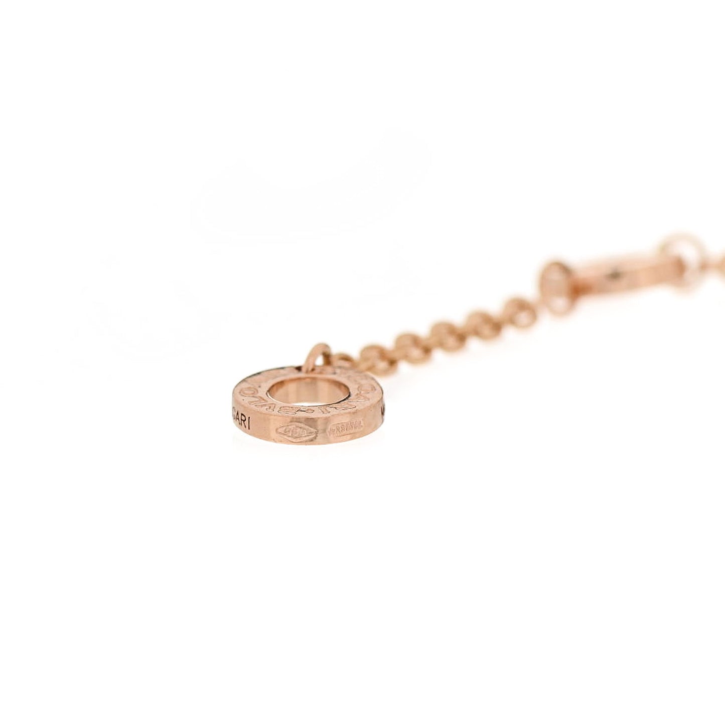 18K Rose Gold B.Zero1 Pendant Necklace