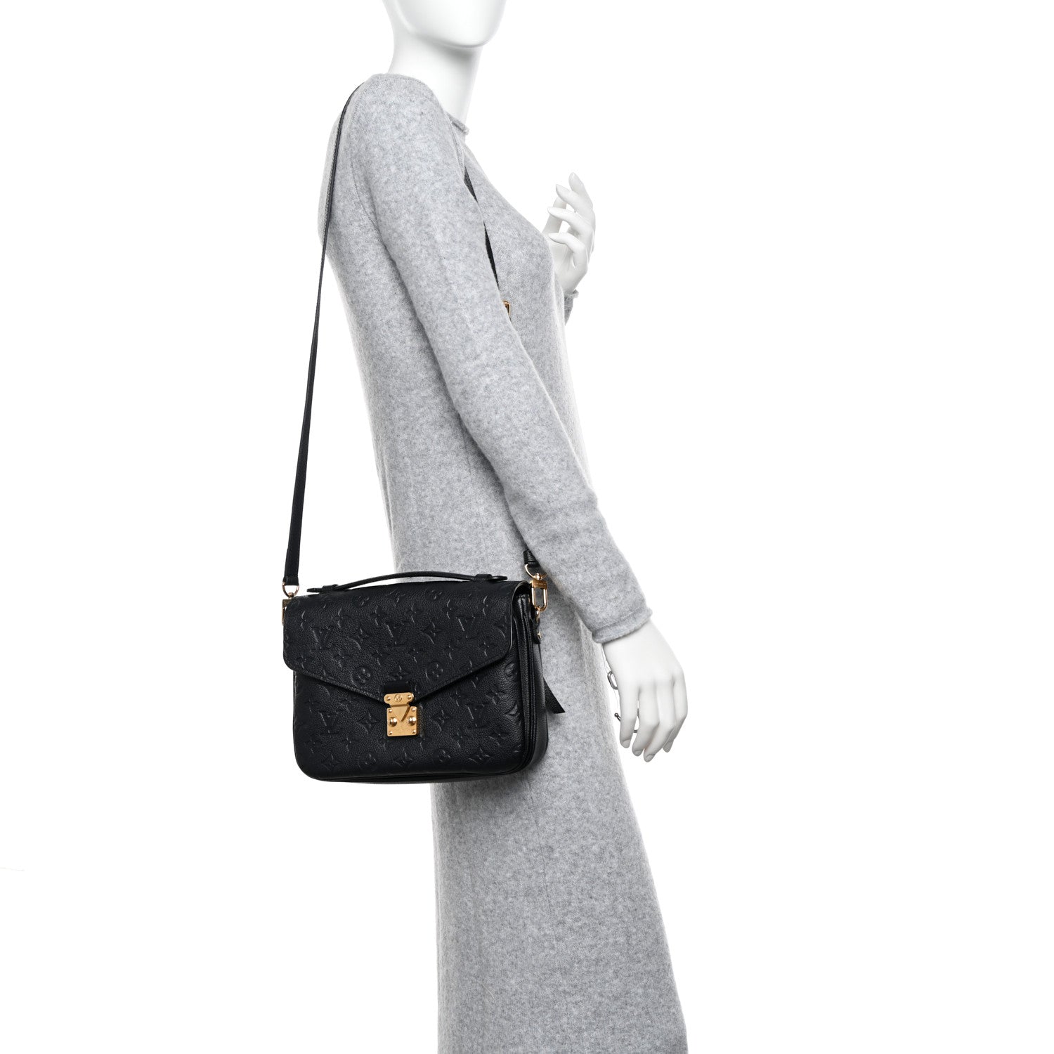 Louis Vuitton Empreinte Pochette Metis Black 3 of 9