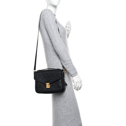 Louis Vuitton Empreinte Pochette Metis Black 3 of 9