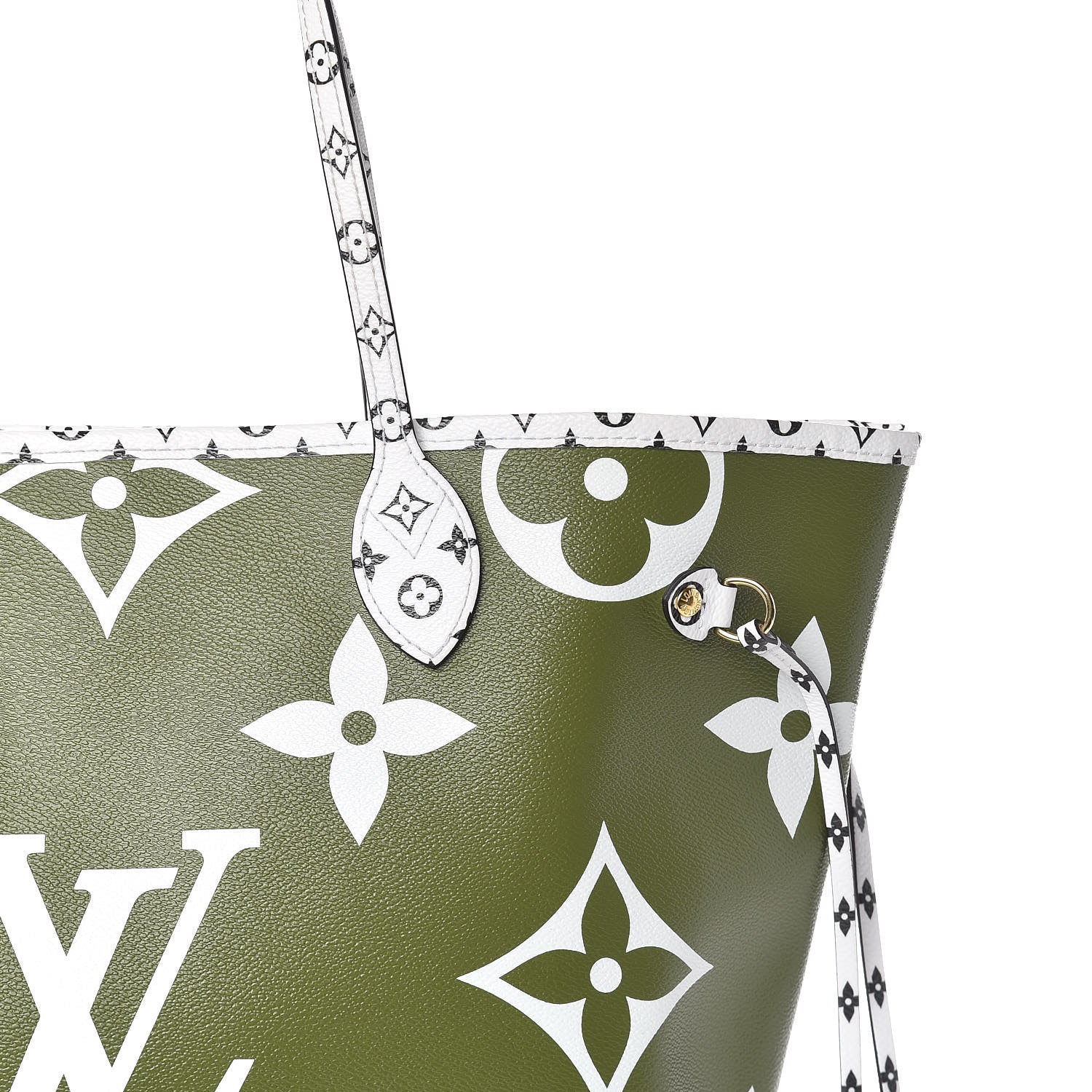 Louis Vuitton Monogram Giant Neverfull MM Kaki 17 of 17