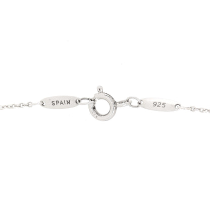 Tiffany Sterling Silver 16mm Elsa Peretti Open Heart Pendant Necklace 6 of 6