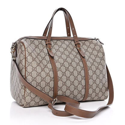 Gucci GG Supreme Monogram Margaux Calfskin Medium Nice Boston Beige Ebony Acero 4 of 10