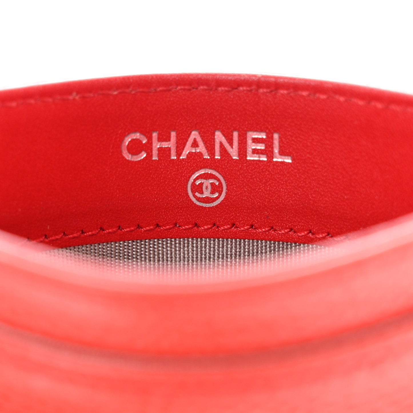 Caviar Timeless CC Card Holder Red