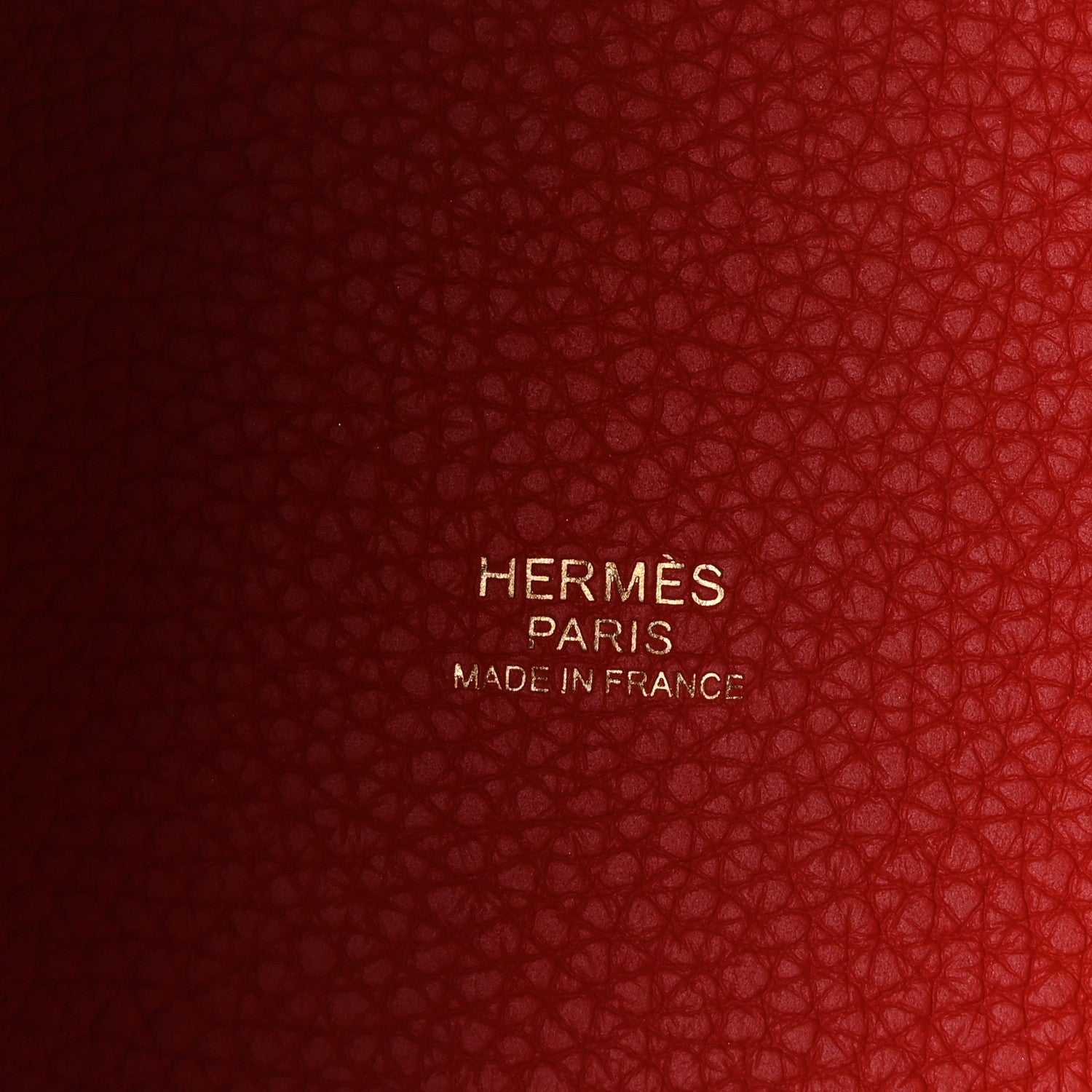 Hermes Taurillon Clemence Picotin Lock 18 PM Rouge Tomate 1776668