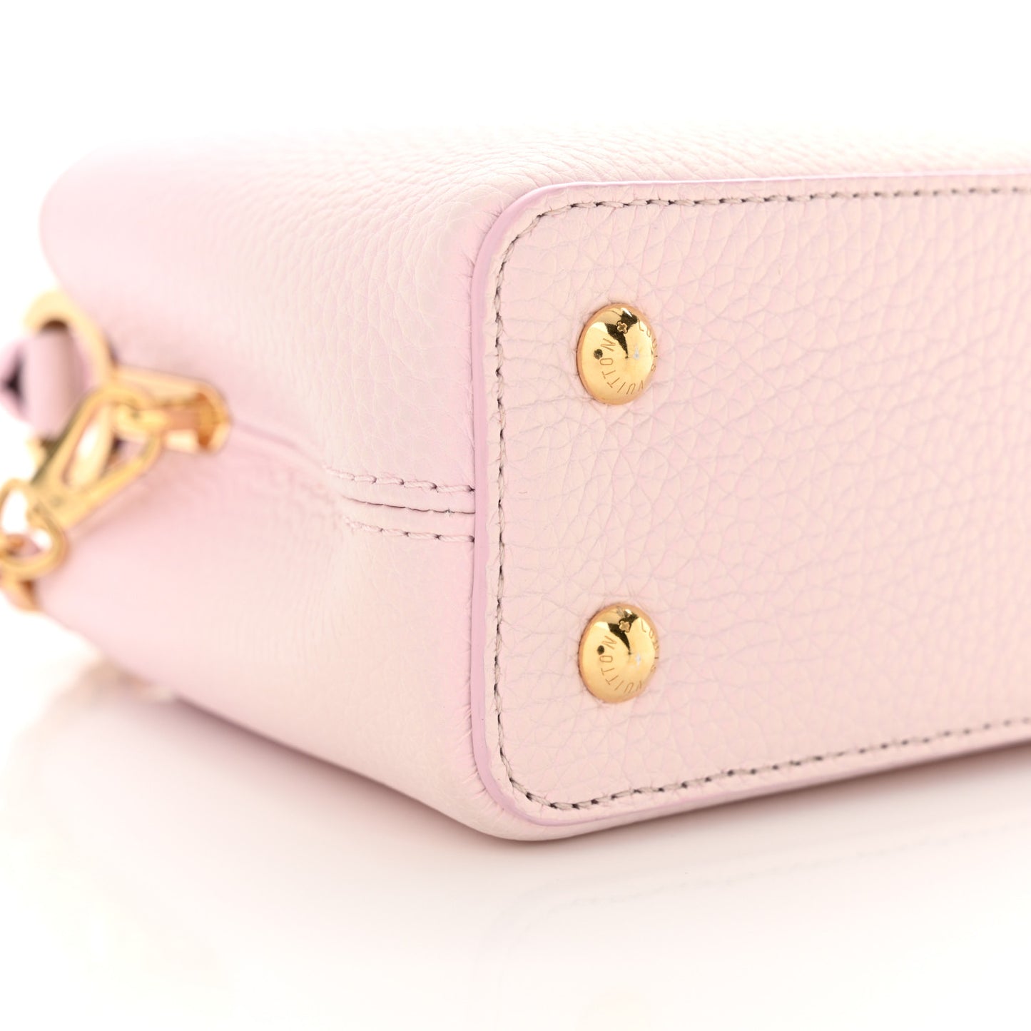 Taurillon LV Ski Capucines Mini  Pearly Lilac
