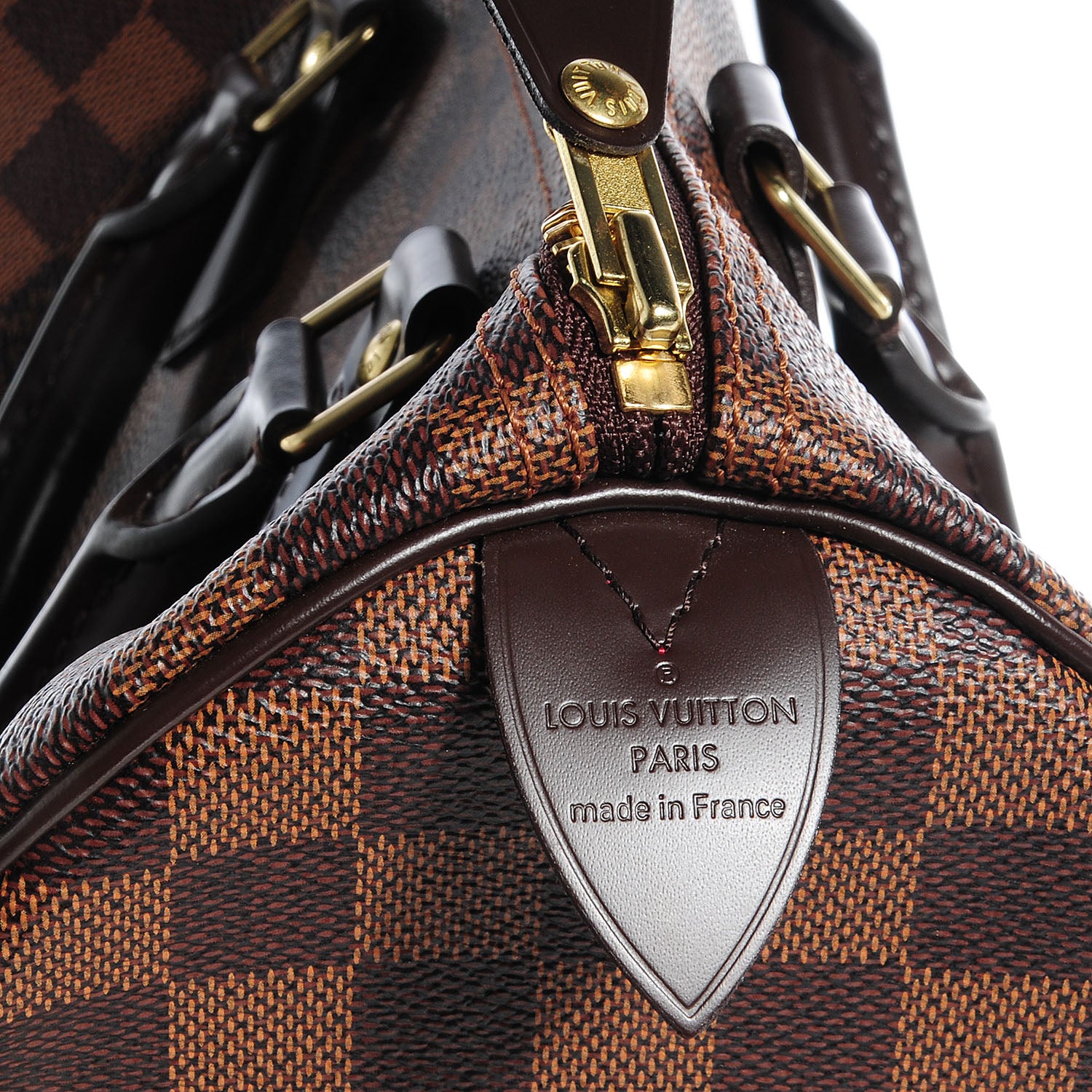 Louis Vuitton Damier Ebene Speedy 30 6 of 8