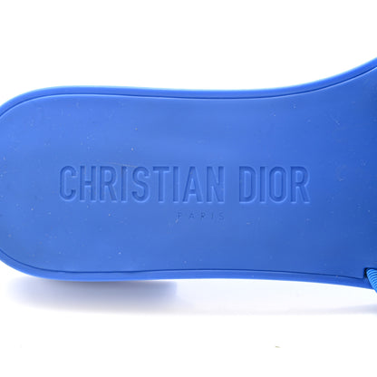 Christian Dior Technical Stretch Fabric Camouflage Dio(r)evolution Slide Sandals 40 Deep Blue 6 of 8