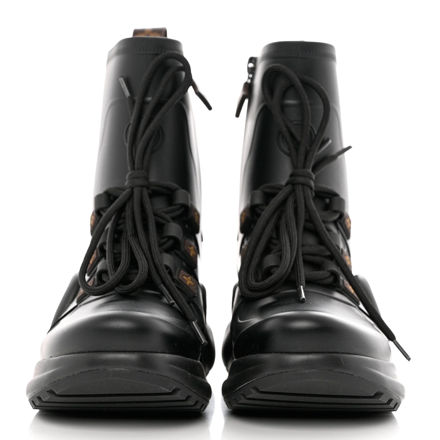 Louis Vuitton Mat Rubber Monogram LV Archlight Sneaker Boots 36 Black 2 of 9