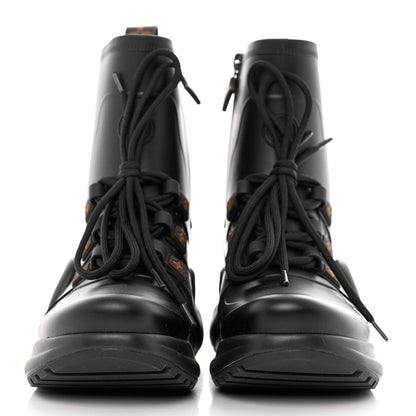 Louis Vuitton Mat Rubber Monogram LV Archlight Sneaker Boots 36 Black 2 of 9
