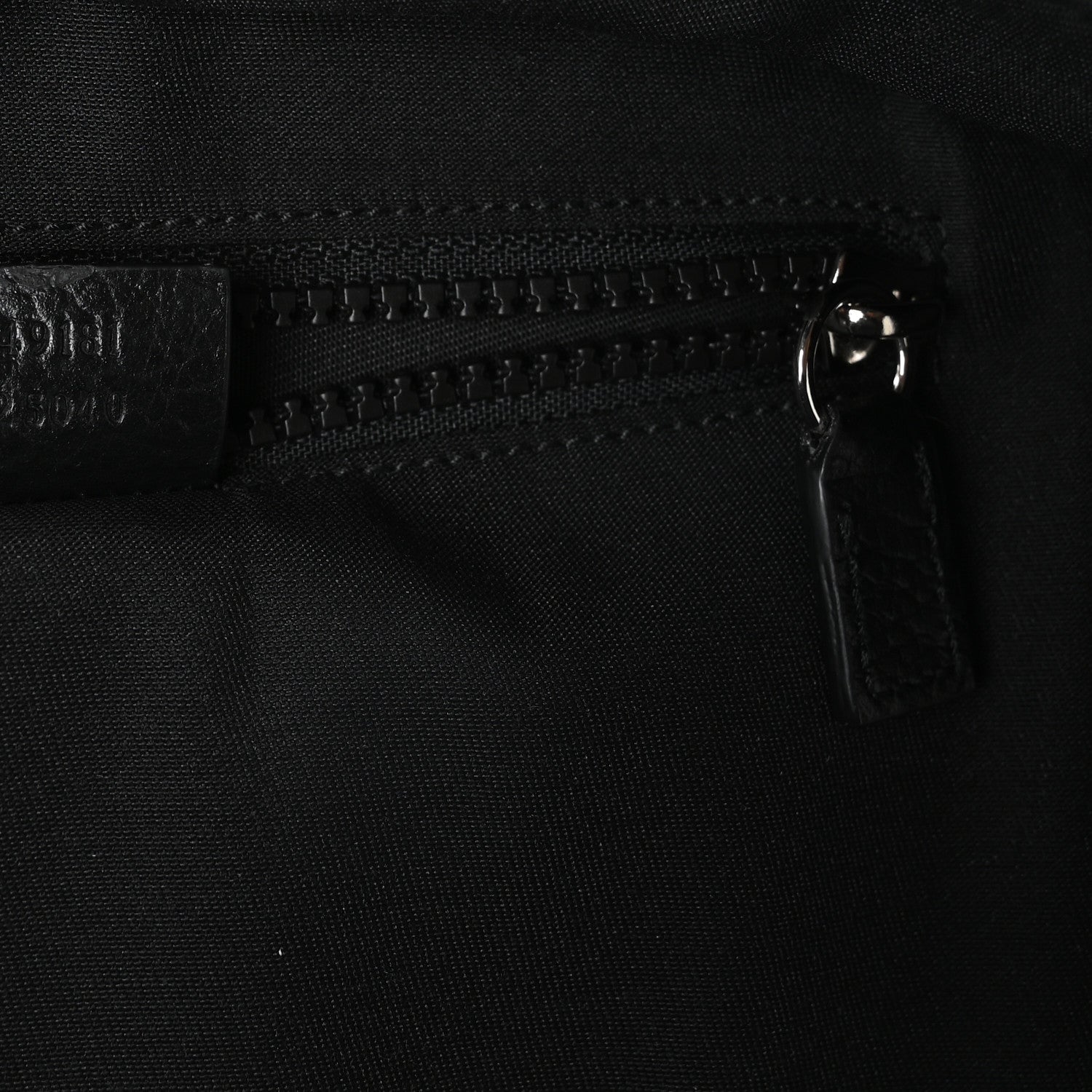 Gucci Nylon Monogram Slim Backpack Black 7 of 10