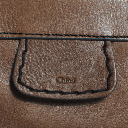 Chloe Leather Edith Satchel Muscade 4 of 8