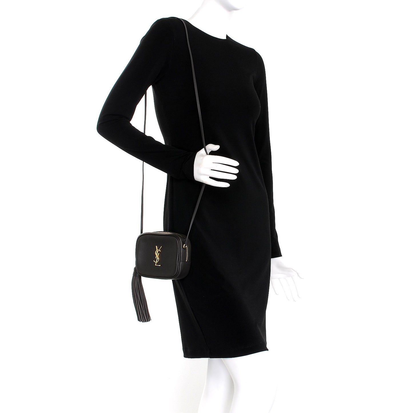 Nappa Monogram Blogger Bag Coal