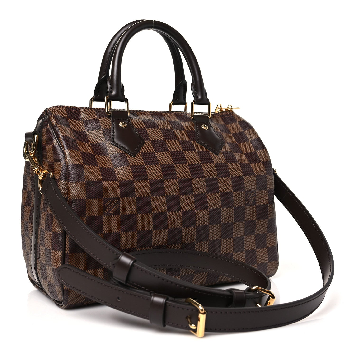 Louis Vuitton Damier Ebene Speedy Bandouliere 25 3 of 9