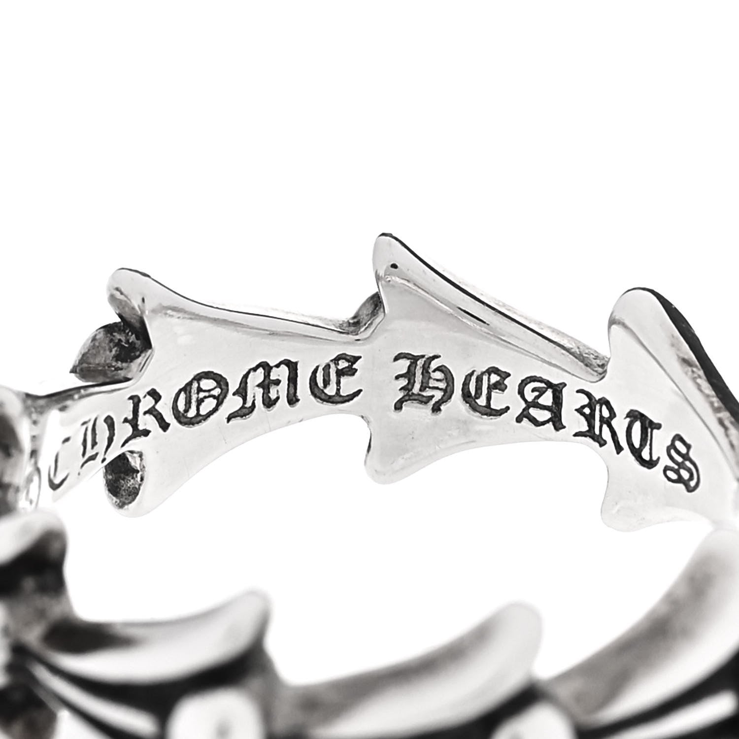 Chrome Hearts Sterling Silver Crosstail Ring 50 5.5 4 of 4