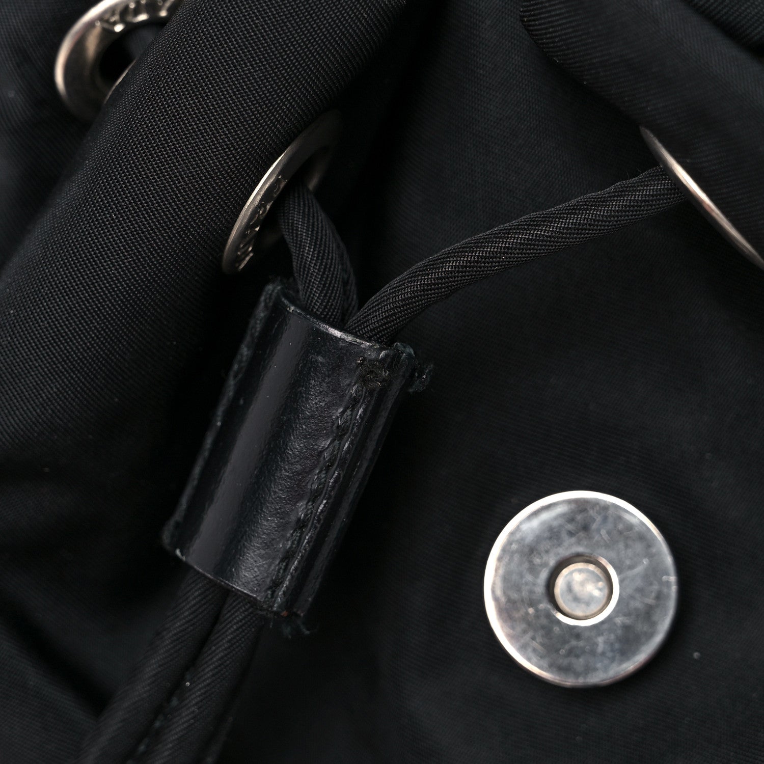 Prada Tessuto Nylon Vela Small Backpack Black 13 of 13