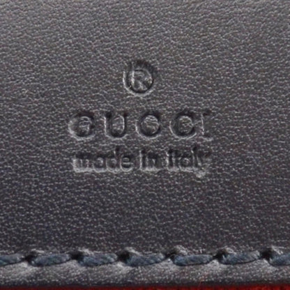 Gucci Monogram Vintage Web Medium Half Moon Hobo Navy 5 of 7