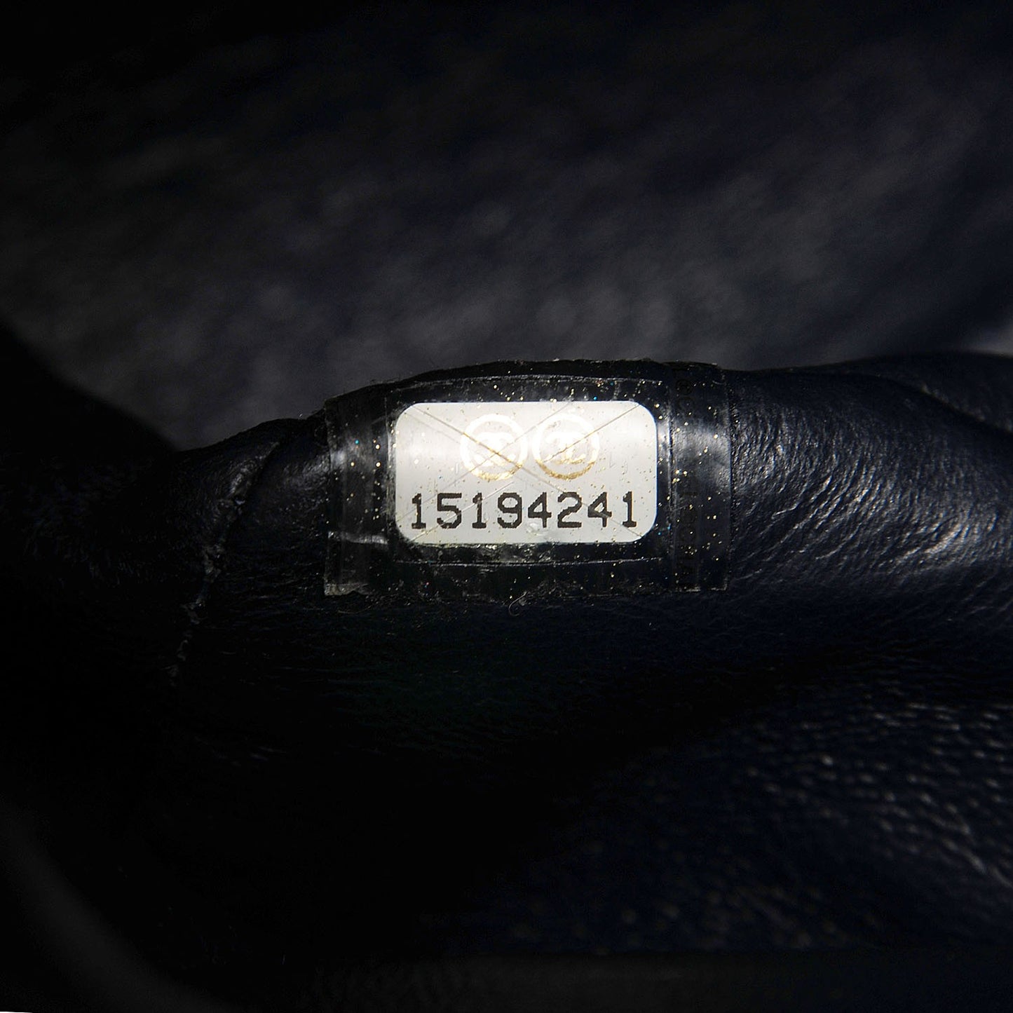 Caviar Quilted Maxi Double Flap Dark Blue