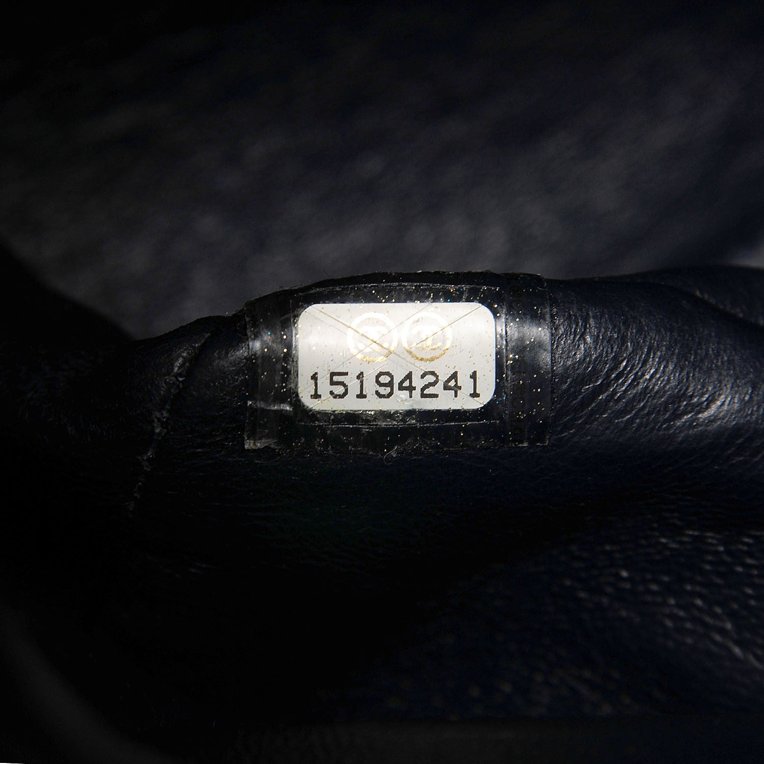 Chanel Caviar Quilted Maxi Double Flap Dark Blue 9 of 9