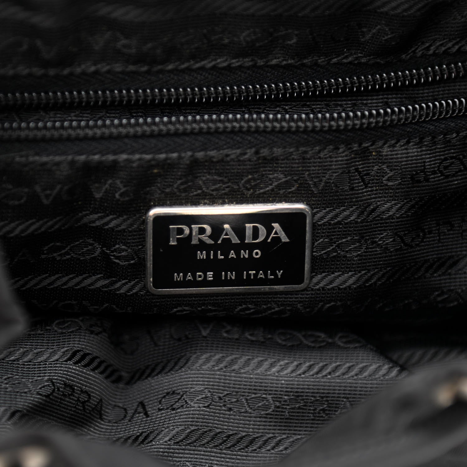 Prada Tessuto Nylon Vela Small Backpack Black 6 of 11