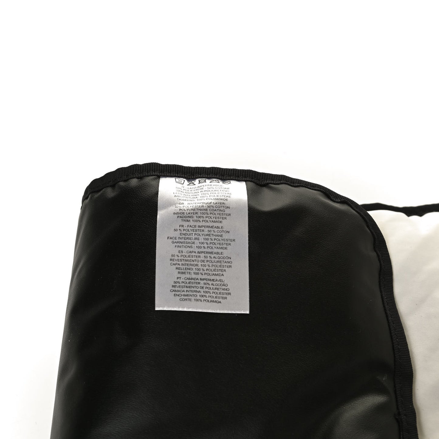 GG Supreme Monogram Web Messenger Diaper Bag Black Grey