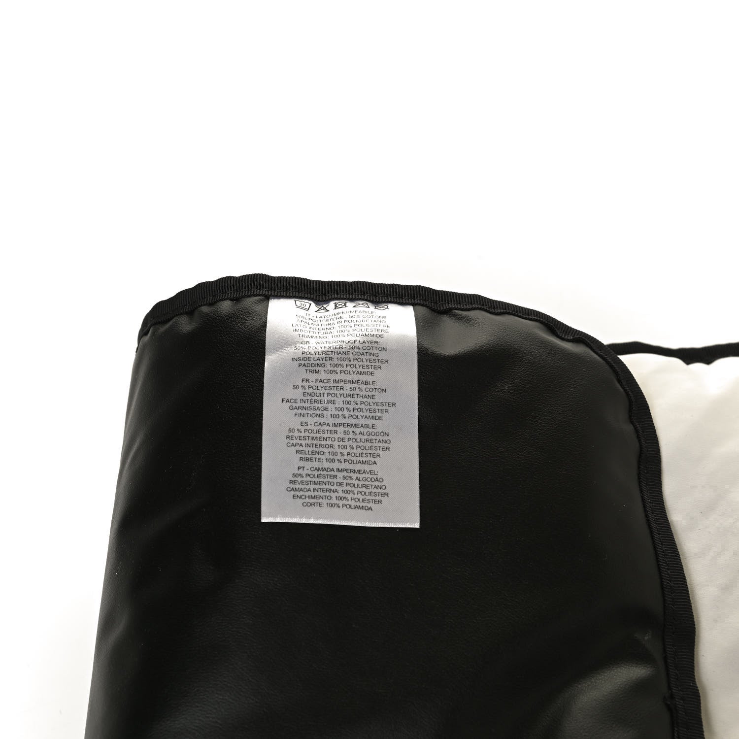 Gucci GG Supreme Monogram Web Messenger Diaper Bag Black Grey 12 of 13