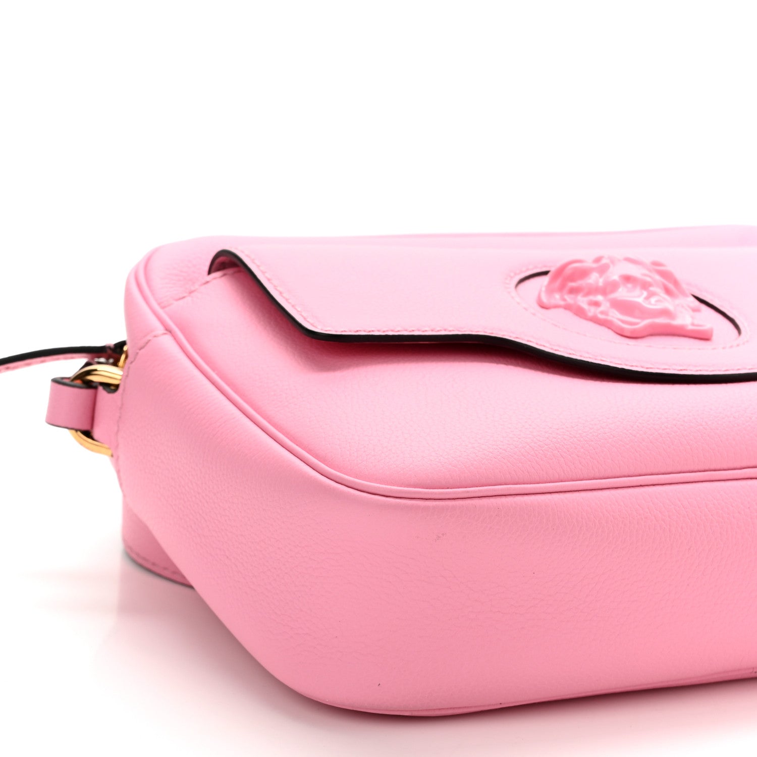 Versace Grained Calfskin Medusa Camera Bag Pink 8 of 9