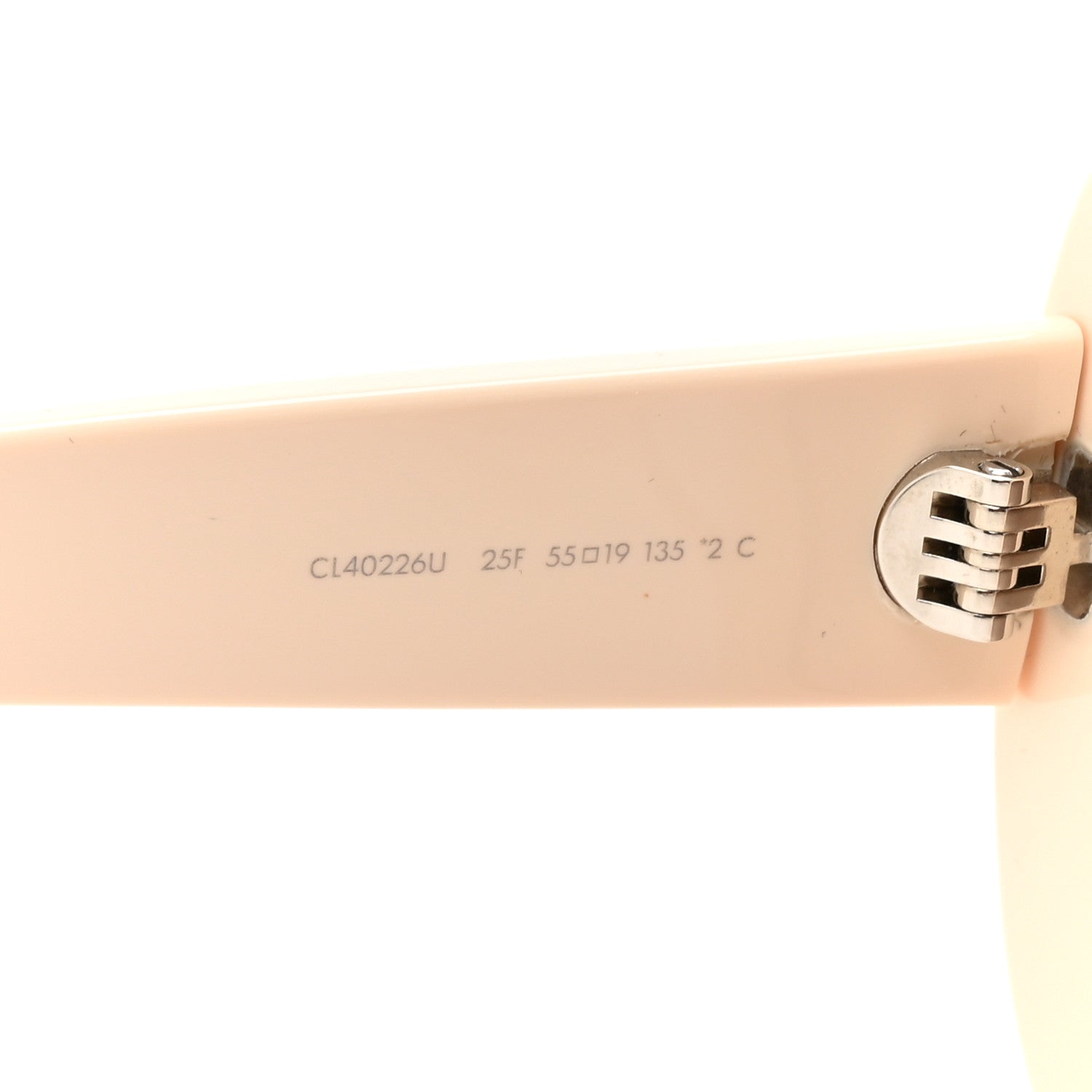 Celine Acetate Triomphe 01 Sunglasses CL 40226U White 5 of 7