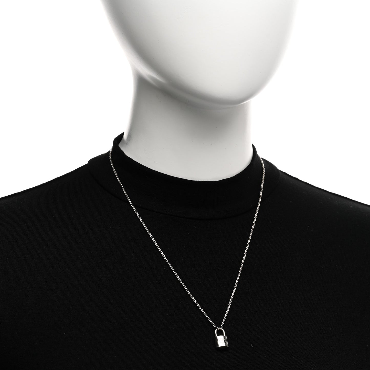 Sterling Silver Lockit Necklace