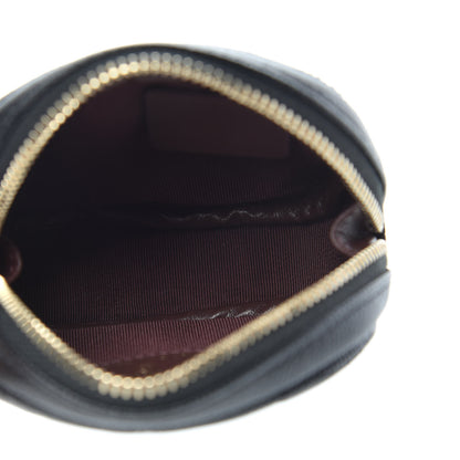 Chanel Caviar Quilted Zip Around Classic Coin Purse Black 5 of 7