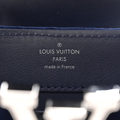 Louis Vuitton Velvet Crystal Capucines Mini Midnight Blue 6 of 9