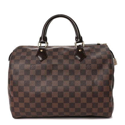 Louis Vuitton Damier Ebene Speedy 30 1 of 16
