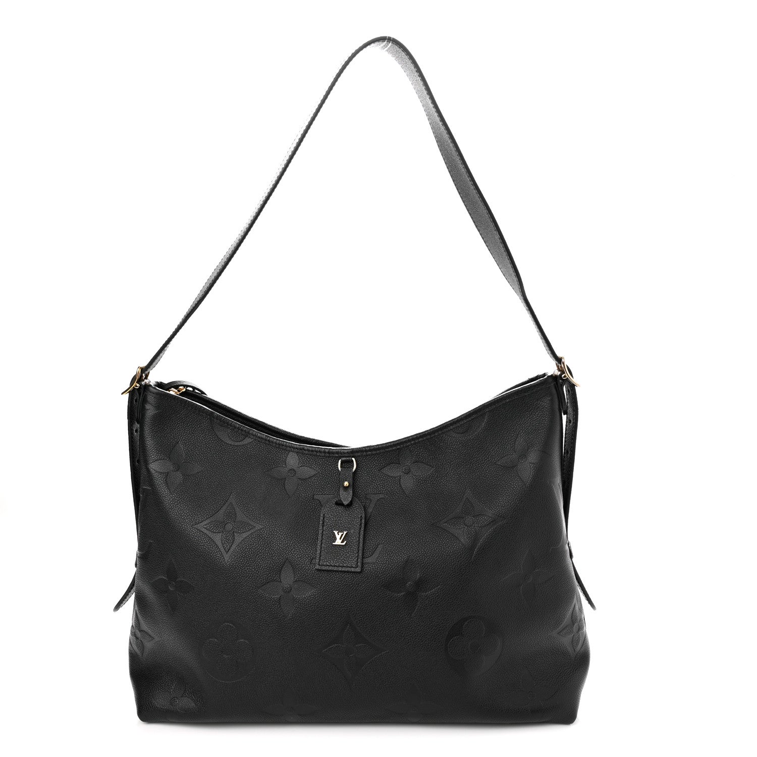 Louis Vuitton Empreinte Monogram Giant CarryAll MM Black 3 of 10