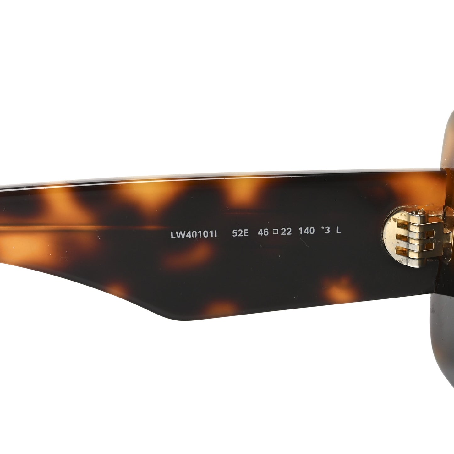 Acetate Rectangular Sunglasses LW40101I Tortoise