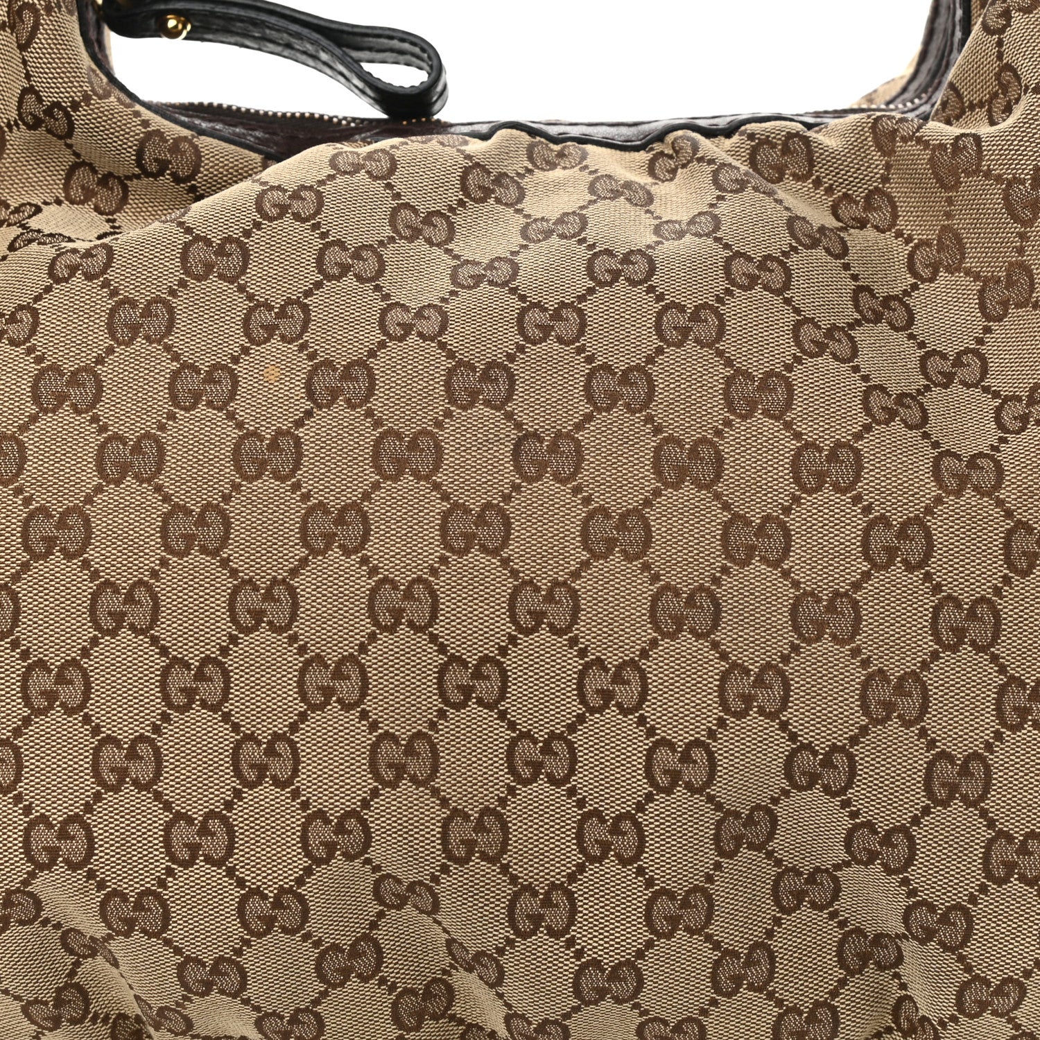Gucci Monogram Medium Interlocking Hobo Dark Brown 8 of 18