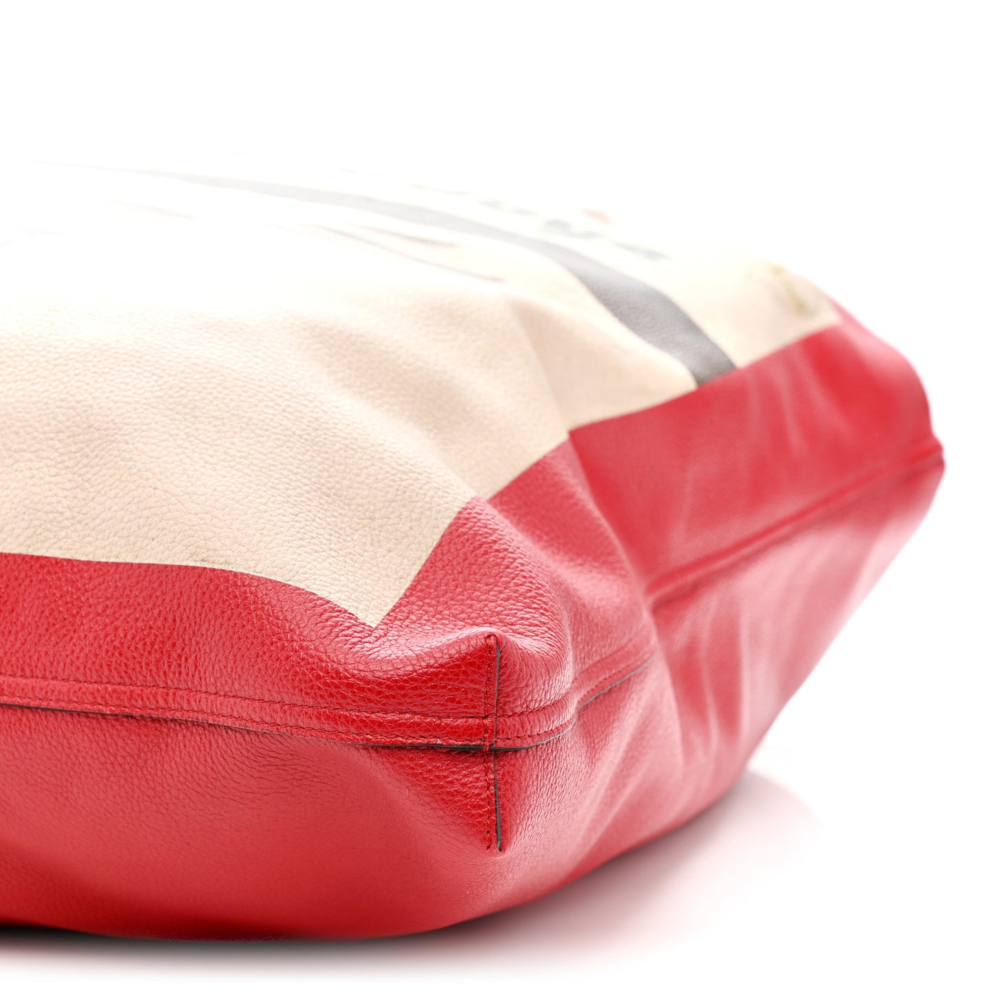 Calfskin Large Elton John Levon-Goodbye Tote Red